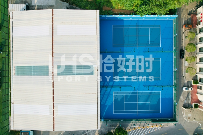 項目案例|恰好時助力宜昌市體育運動學(xué)校，打造專業(yè)比賽級別網(wǎng)球場地